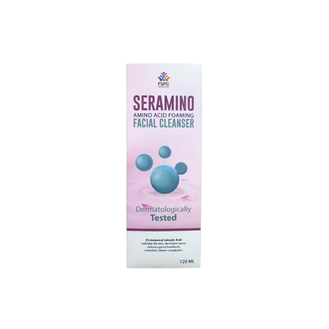 Seramino Facial Cleanser 120mL.