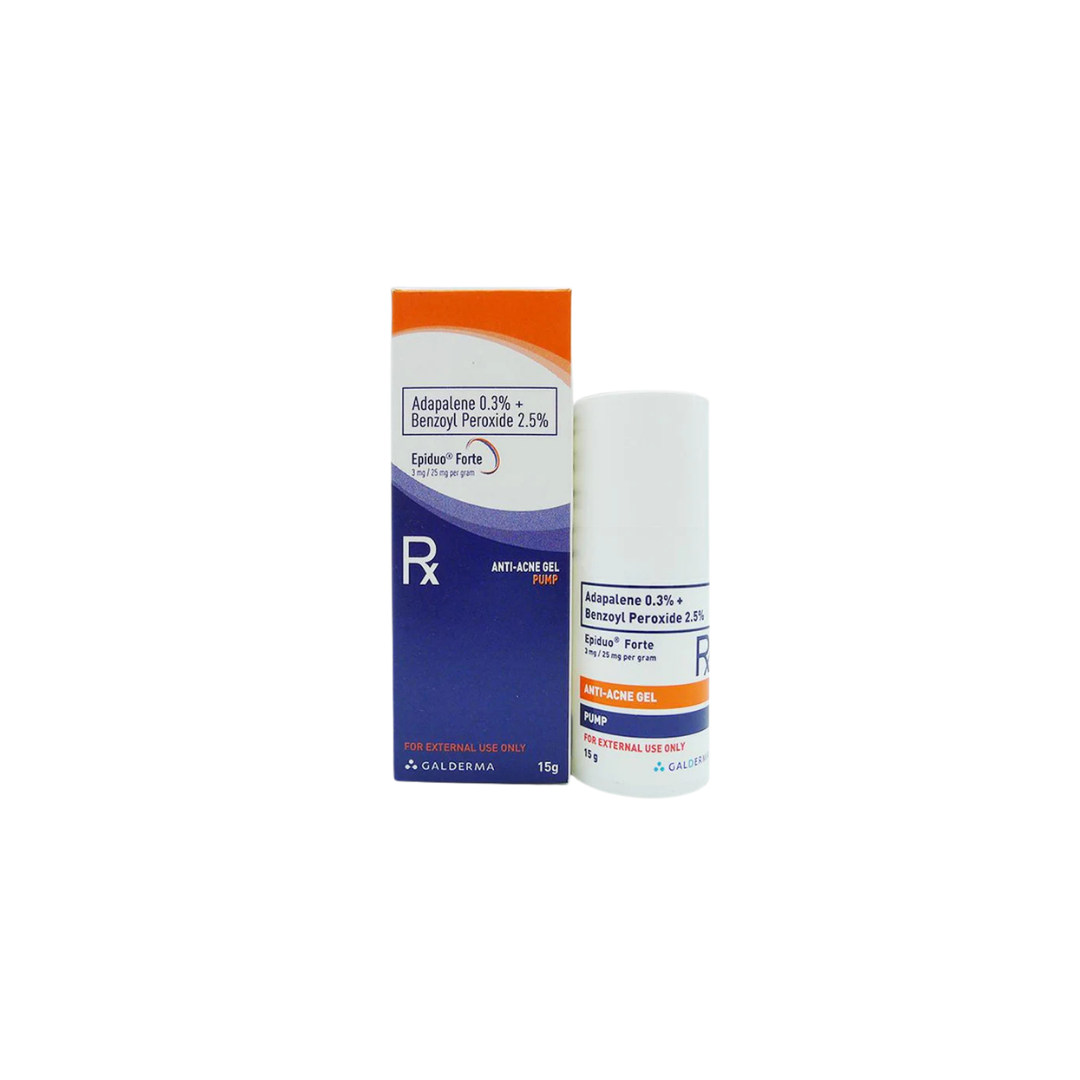 Adapalene 0.3% Benzoyl Peroxide 2.5% EPIDUO FORTE Gel