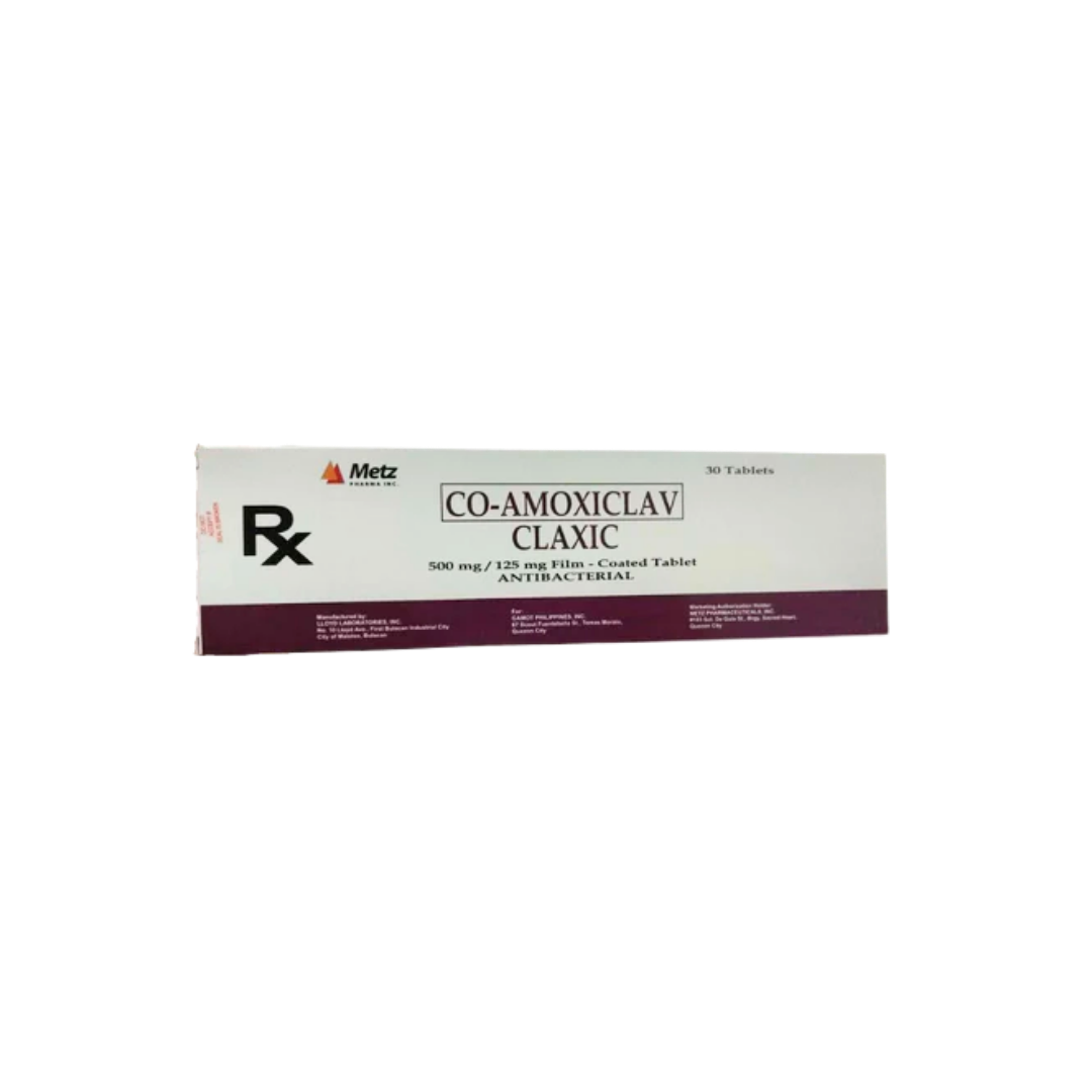 Co-Amoxiclav Claxic 625mg.