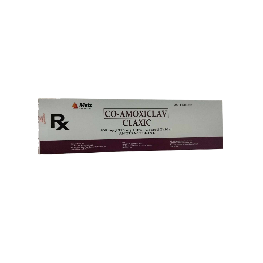 CO AMOXICLAV (CLAXIC) 625 mg tablet