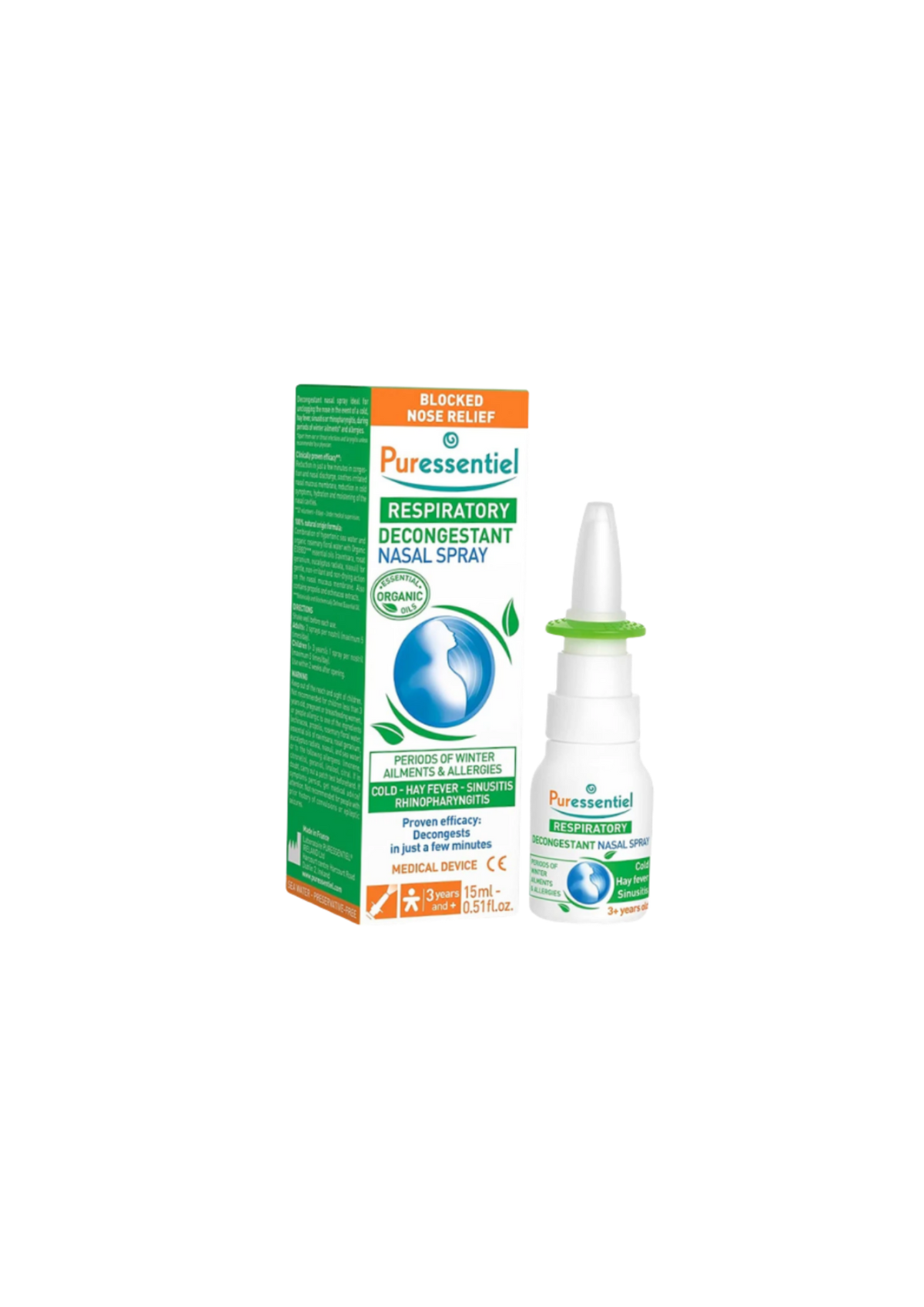 Puressentiel Respiratory Decongestant