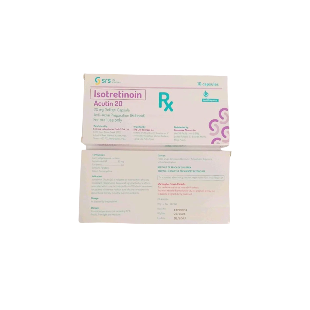 ISOTRETINOIN ACUTIN 20mg (BOX)