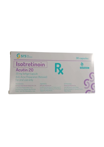 Acutin (Isotretinoin) 20mg (BOX) 30's