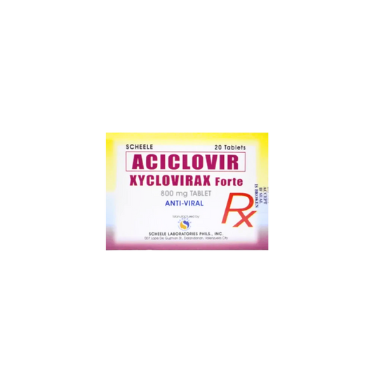 Aciclovir 800mg. XYCLOVIRAX