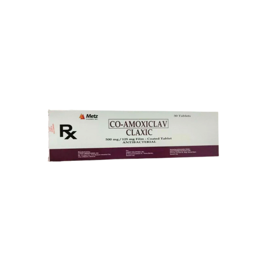 Co-Amoxiclav Claxic 625mg.