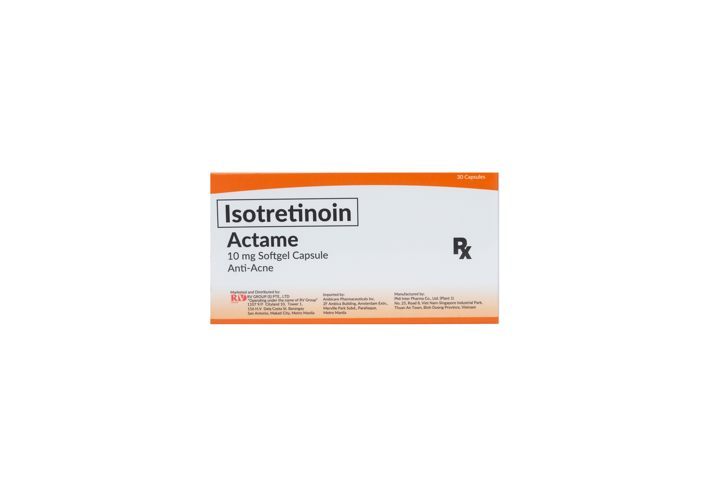 Actame 10mg Capsule