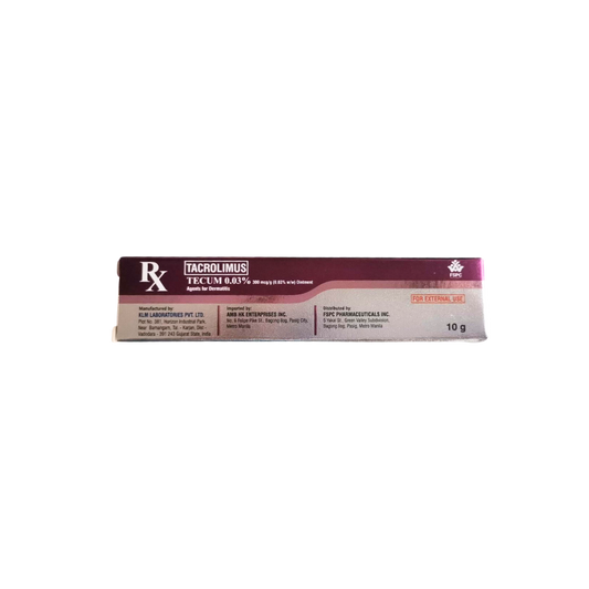 Tacrolimus Tecum 0.03%