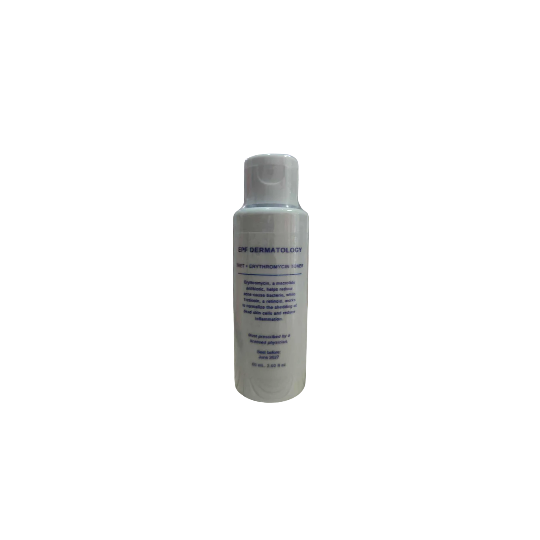 Tretinoin + Erythromycin Toner 60mL.