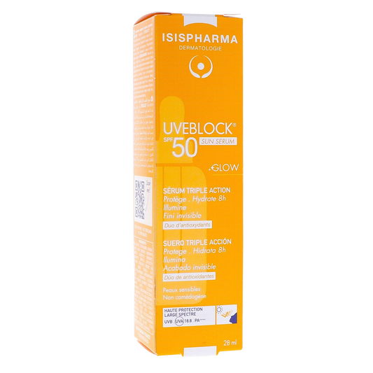 Isispharma UVEBLOCK SPF50 Sun Serum 28mL.